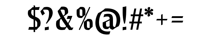 R41 Nova Gotica Regular Font OTHER CHARS