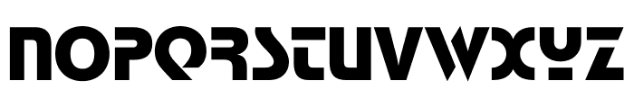 R41 Stop Regular Font UPPERCASE