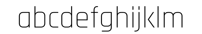 Rajdhani Light Font LOWERCASE