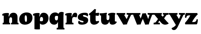 Raritas Black Font LOWERCASE