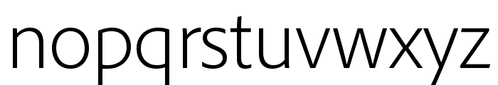 Raritas SemiBold Italic Font LOWERCASE