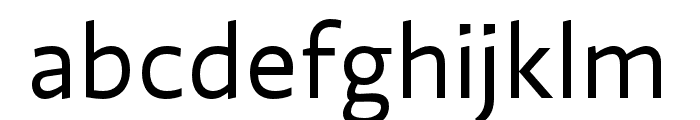 Ratio Regular Font LOWERCASE