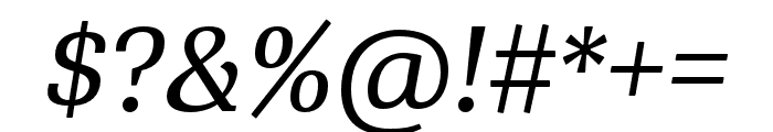 RePublic Italic Font OTHER CHARS