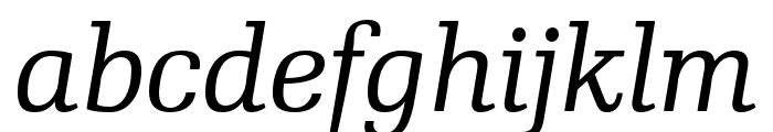 RePublic Italic Font LOWERCASE