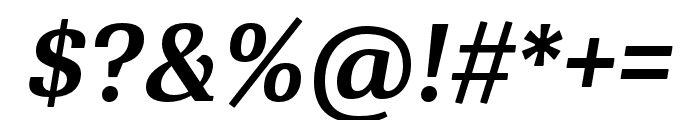 RePublic SemiBold Italic Font OTHER CHARS