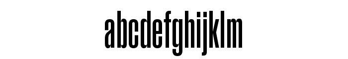 Recent Grotesk Light Font LOWERCASE