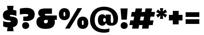 Redonda Black Font OTHER CHARS