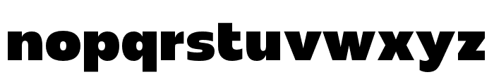 Redonda Black Font LOWERCASE