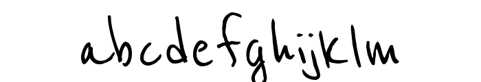 Reenie Beanie Regular Font LOWERCASE