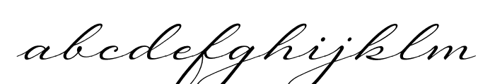 Regina Regular Font LOWERCASE