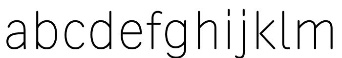 Relief SingleLine Regular Font LOWERCASE