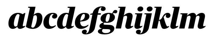 Richmond Display Bold Italic Font LOWERCASE