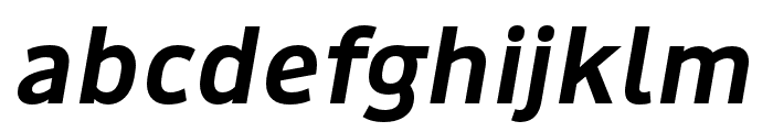 Rigby Bold Italic Font LOWERCASE