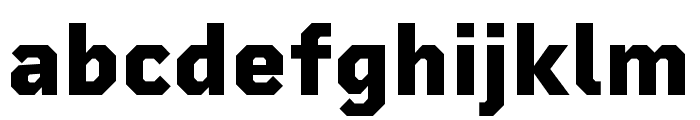 Rigid Square ExtraBold Font LOWERCASE