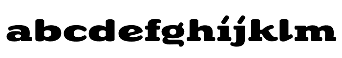 Riquet Black Font LOWERCASE