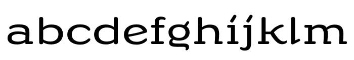 Riquet Light Font LOWERCASE