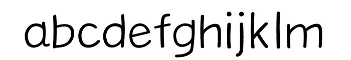 RixCitrusLife Pro Light Font LOWERCASE