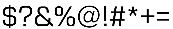 RixRak Sans Pro Regular Font OTHER CHARS