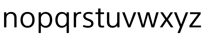 RixSinGoSE Pro Medium Font LOWERCASE