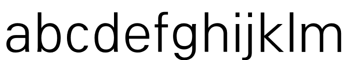 RixSinHead Pro Regular Font LOWERCASE