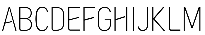 RixStarlight Pro Light Font UPPERCASE