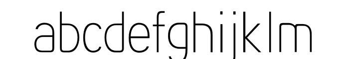 RixStarlight Pro Light Font LOWERCASE