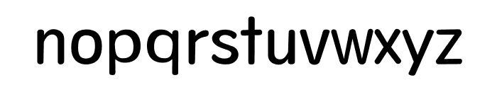 RixStraight Pro Medium Font LOWERCASE