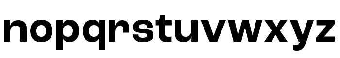 Roc Grotesk Compressed Bold Font LOWERCASE