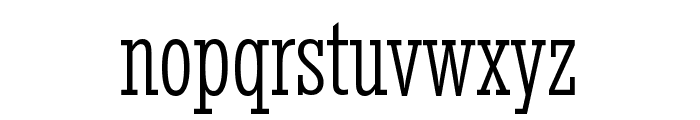 Rockwell Nova Condensed Light Font LOWERCASE