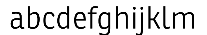 Ronnia Condensed Light Font LOWERCASE