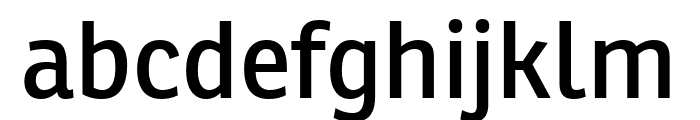 Ronnia Condensed Regular Font LOWERCASE