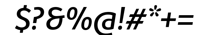 Ronnia Italic Font OTHER CHARS