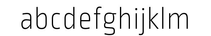 Ropa Soft Pro ExtraLight Font LOWERCASE