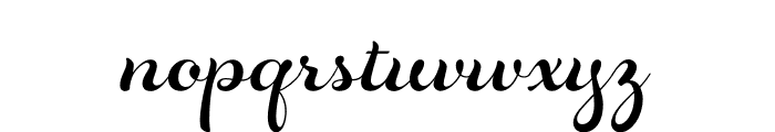 Rosarian Bold Font LOWERCASE