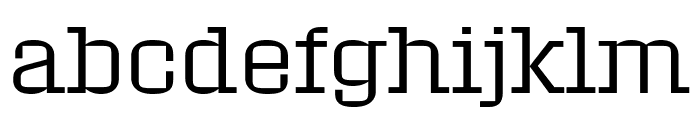 Roster Condensed Light Font LOWERCASE