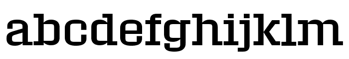 Roster Condensed Regular Font LOWERCASE