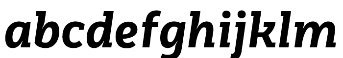 Rothwood Bold Italic Font LOWERCASE