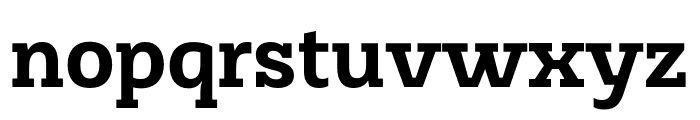 Rothwood Bold Font LOWERCASE