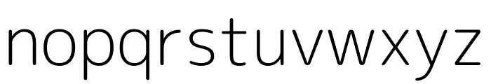 Rounded M+ 2c Light Font LOWERCASE