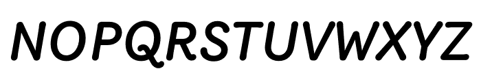 Router Medium Italic Font UPPERCASE
