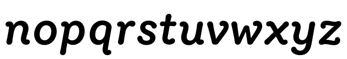 Router Medium Italic Font LOWERCASE