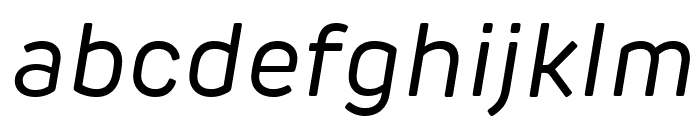 Rubrik Edge New Regular Italic Font LOWERCASE