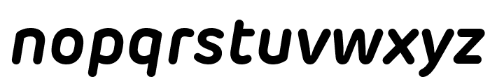 Rubrik New Bold Italic Font LOWERCASE