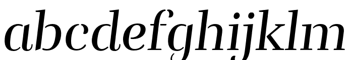 Rufina Stencil Regular Italic Font LOWERCASE