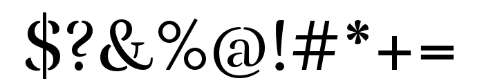 Rufina Stencil Regular Font OTHER CHARS
