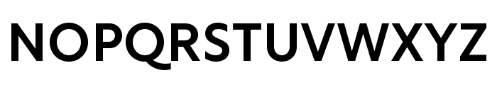 Rustica Medium Font UPPERCASE