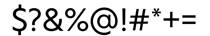Rustica Semi Light Font OTHER CHARS