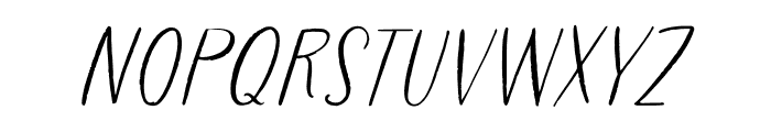 Salthouse Regular Font UPPERCASE