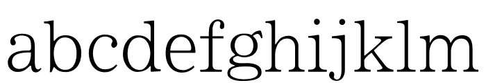 Sandoll Achim Light Font LOWERCASE