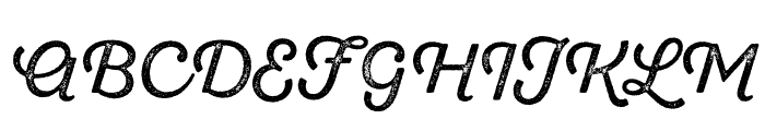 SantElia Rough Regular Two Font UPPERCASE